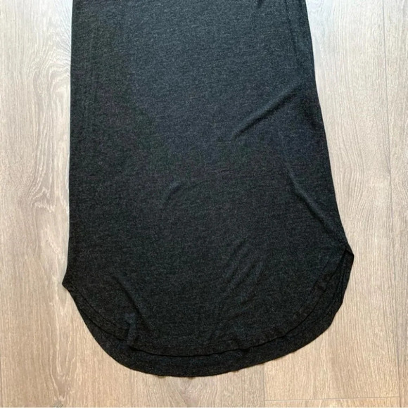 Aritzia Wilfred Free Helena Dress Mini Tank Top Heathered Dark Grey Size XS - Picture 8 of 14